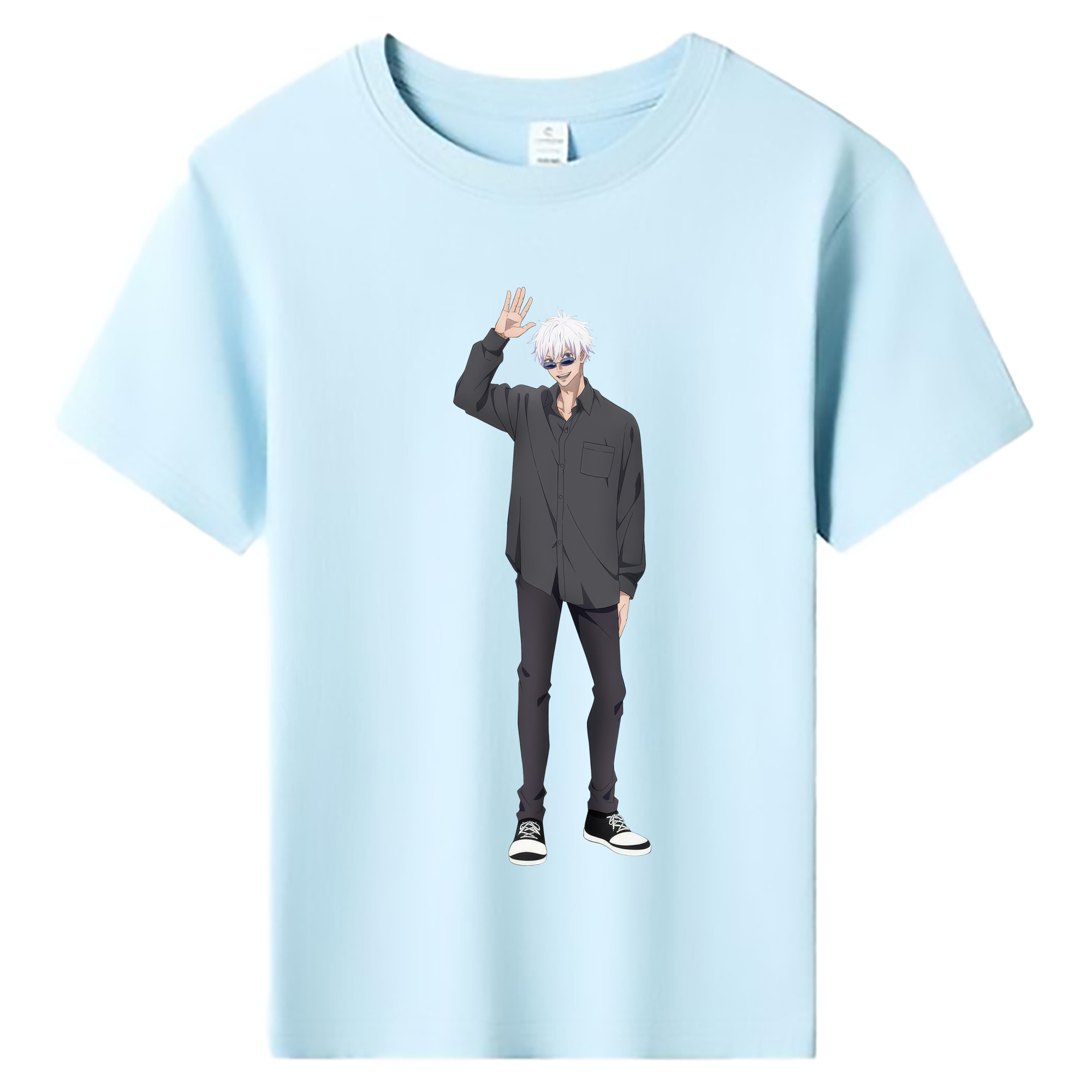 （画像用） 呪術廻戦 Jujutsu Kaisen 綿100％キッズTシャツ（フロントプリント）